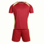 Promotion Sublimation Print Soccer Jersey In 100%polyester Material, cheap soccer uniform