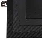 Pultrusion 24T 3k Twill Glossy Carbon Fiber Board Plate