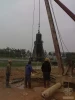 punching pile driver, hammer free fall pile driver