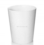 PUYE Mini 1.6L Surface texture Plastic Trash Can  Eco-friendly Plastic Waste Bins