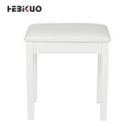 Q-80H HEBIKUO Musical instruments modern wooden piano stool bench white piano chair