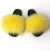 Import Quality and quantity assured soft furry fur sandals slipper Indoor Fur Slides Raccoon Fur slippers from China