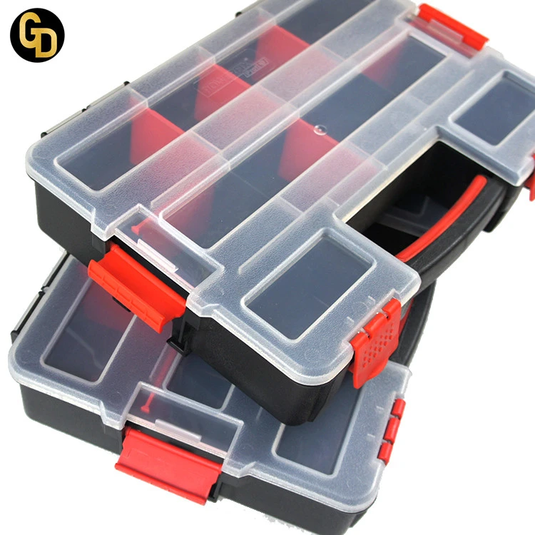 quality plastic toolbox compartments accessory tool box screws