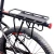 Import Quick Release Bicycle Rear Luggage Cargo Carrier With Reflector Adjustable Aluminum Bike Rear Seat Rack from China