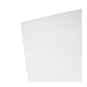 &quot;OPTIX&quot; Clear Acrylic Plastic Sheet - 0.093 Clear - 24 in. x 48 in. - 1 Sheet  Clear Plastic Sheet, Glass Replacement
