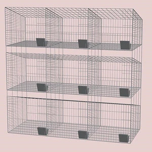 rabbit farming cage, rabbit breeding cages, commercial rabbit cages