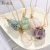 Import RAKOL New Fashion Natural Stone Link Cable Chain Rock Gold Plated Rose Quartz Necklace NN010 from China