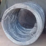 razor barbed blade concertina wire military