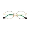 Ready Stock Manufacturer Wholesale Price Trendy Optical Custom Titanium Frame Eyewear