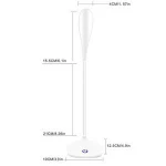 Rechargeable USB Charging Flexible Book Reading Light Table Lamp Rechargeable Touch Light LED Desk Lamp Dimmable
