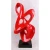 Import red contemporary sculpture outdoor stone sculpture hot sale from China