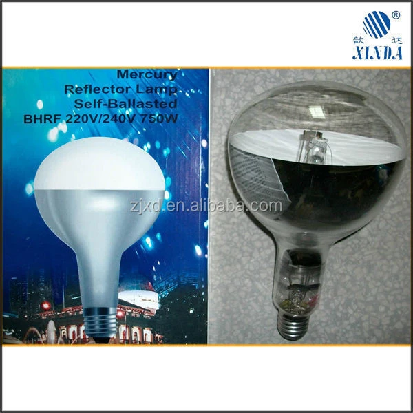 reflected blended mercury lamp(BHRF) 750W