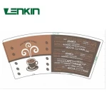 reliable supplier paper roll PE PLA coated 150g-300g paper cup fan