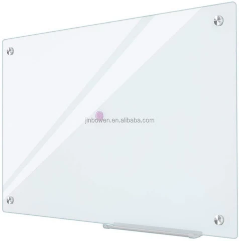Removable waterproof washable glass whiteboard classroom school tempered glass white board
