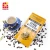 Import Resealable Reusable Flat Box Square Bottom Pouch Foil Coffee Bag 1kg Yellow with Valve and Ziplock from China
