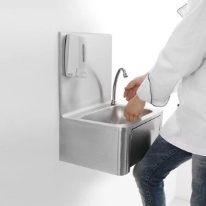 Restaurant Hand Free Commercial Handmade stainless steel kitchen sink