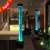 restaurant hotel RGB color changing water bubble tubes light led decoration