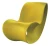 Import Ron Arad voido fiberglass butterfly rocking chair from China