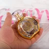 Round Shape Empty Clear Fragrance Perfume Bottle 50Ml Glass Spray Bottles