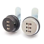 Round Shape Security Resettable Keyless Metal Mailbox 3 Digital Combination Cam Lock
