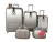 Import Ruiyang-New style beautiful 5 pcs trolley suitcase ABS travel luggage set from China