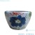 Import Rzuj01-02-03 Four Sizes Hand Painted Lotus Leaf Pattern Porcelain Flower Pot from China