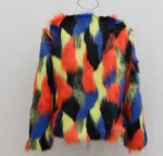S-9XL western trendy women plus size oversize ladies faux fur jacket coat
