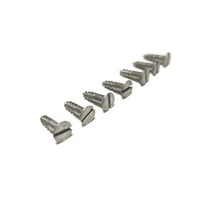 Sale of industrial supplies stainless steel slotted countersunk head wood screws
