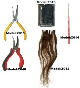 Salon Human Hair Weaving Extensions tools