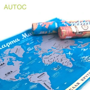 Scratch off map Customized, Detailed Scratch Off World Travel Map Excellent Travel Gift
