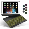 SeenDa Wireless Bluetooth Keyboard Case 7 colors for Tablet 360 Rotating Keyboard Case Cover for Pad 9.7 Auto Sleep