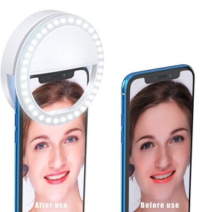 Selling all over the world phone flexible light ring selfie for camera selfie led camera light, ring light lamp//
