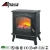 Import SF-1618 Real Log flame effect luxury electric cast iron fireplace stove from China