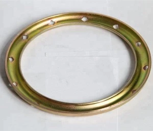 sheet metal fabrication stamping ring parts custom stamping service steel bezel OEM punching parts
