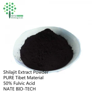 Shilajit Powder from Tibetan Mountain Fulvic Acid 50%