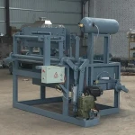 Shoe tree making small waste paper moulding machine