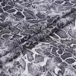 Silk printed with snake skin Pailseys Printed Silk Georgette Fabric