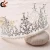 Import Silver Crystal Rhinestone Royal Princess Wedding Bridal Pageant Prom Tiara Crown from China