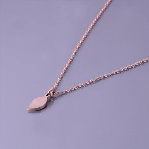 Simple Gold Plated Cute Heart Love Shape Pendant Necklace Jewelry