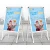 Import Single and Double-sided KT Board Landing Aluminum Alloy Folding Poster Display Stand Type A Billboard from China