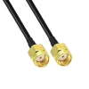 SMA Male To SMA Female Connector WiFi Antenna Extension RG174 20cm Pigtail Cable