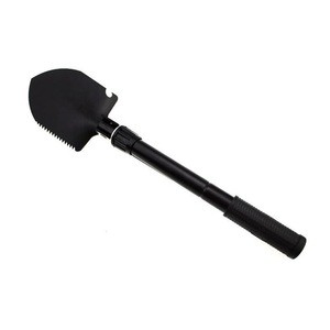 Small Multi Functional Folding Shovel Spade with Compass Camping Shovel
