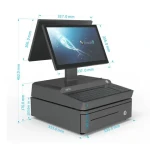 Small Thermal Printer Cash Register Mini Point of Sale Retail POS Machine