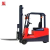 Small Three Wheels Full Electric Forklift 1.5 Ton Reliable Motor Engine Pump CE Certified