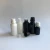 Import Small travel blue brown glass essential oil bottle w/dripolator 18mm neck white black tamper evident cap 1/6oz 1/3oz from China