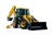 Import Small Wheel Mini 4x4 Tractor Excavator Digger Backhoe from USA