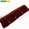 Small Wooden Beaded Trims Be Ranked Roll RopeTextile Accessories Fringe