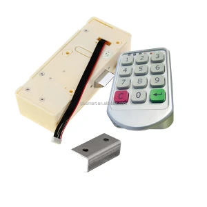 Smart digital locker lock zinc alloy password sauna cabinet lock smart keypad furniture lock PW206Z