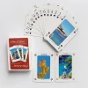 SMETA Audit Factory Custom Reusable High Quality PVC PP Plastic 3D Lenticular Poker Card with 2 Side CMYK Printing