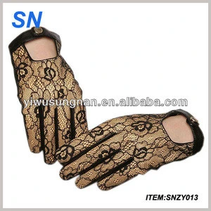 SN manufacture sexy lace gloves for women